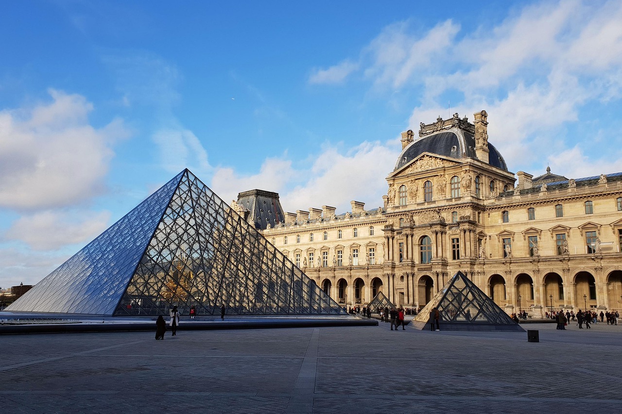 A glass pyramid in front of Louvre
AI-generated content may be incorrect.